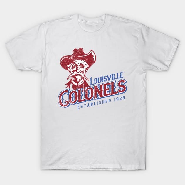 Louisville Colonels T-Shirt by MindsparkCreative